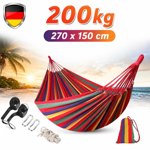 Hängematte 270 150cm - hängematte,