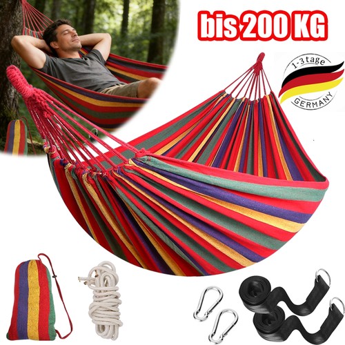 Hängematte 270 150 cm - hängematte,